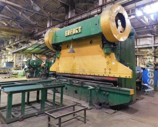 PKXA 250 5600 Erfurt листогибочный пресс.  Санкт-Петербург